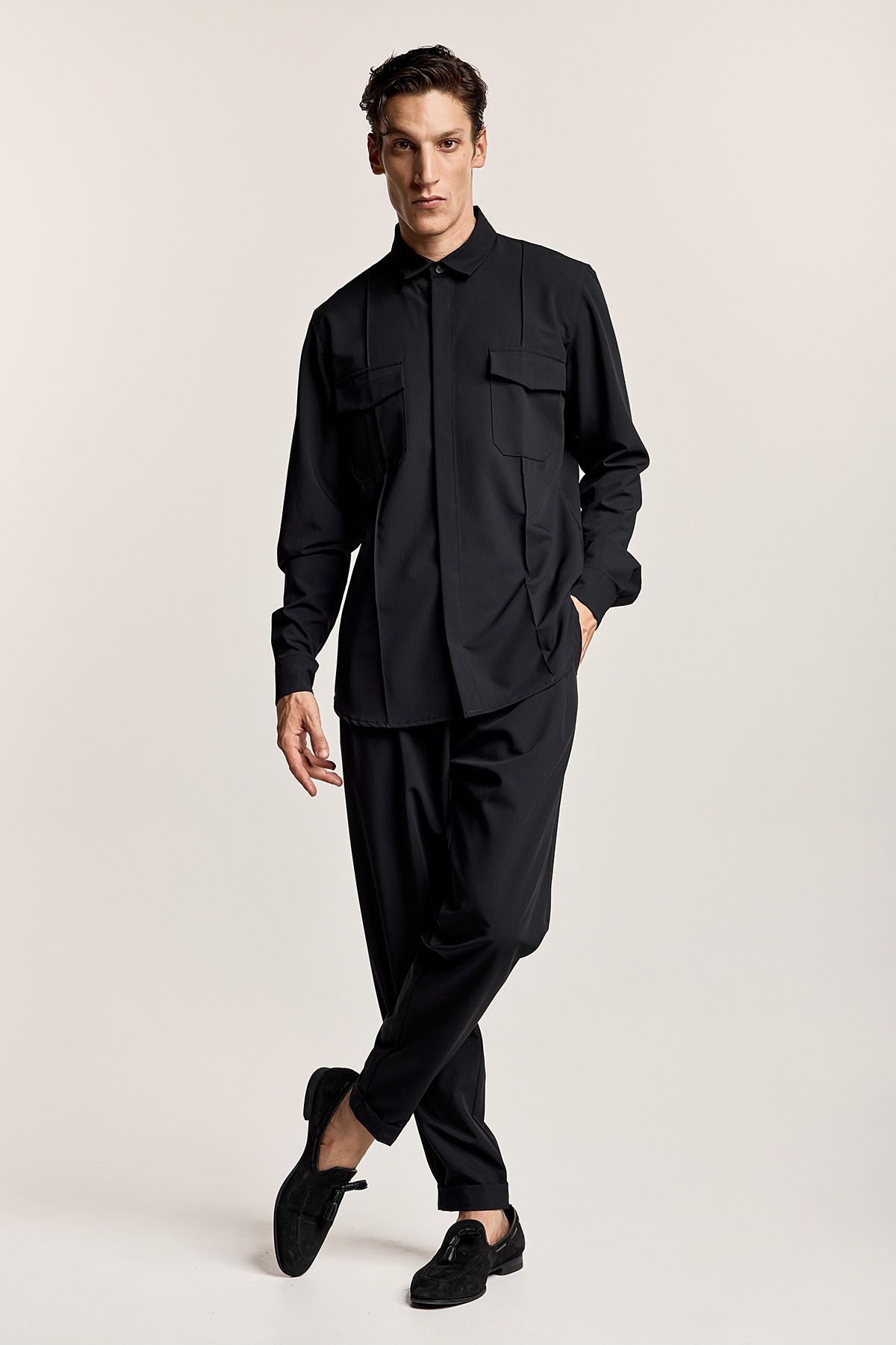 Βραδινό Πουκάμισο με Νερβίρ