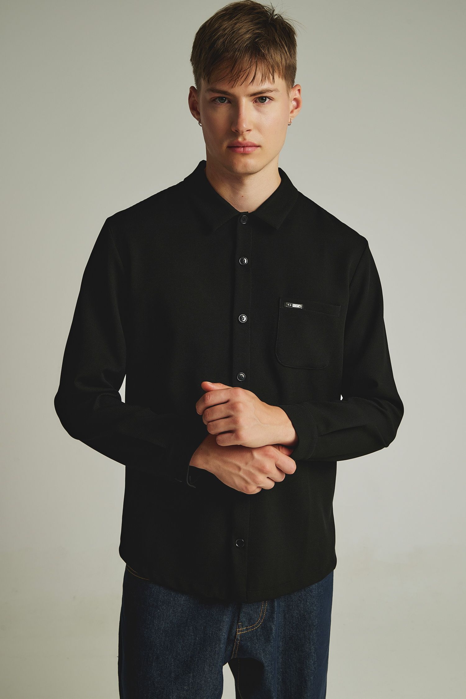 Μακρυμάνικο Πουκάμισο με Τσέπη