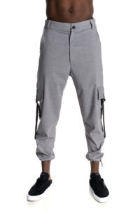 Grey P/COC cool trousers with pockets