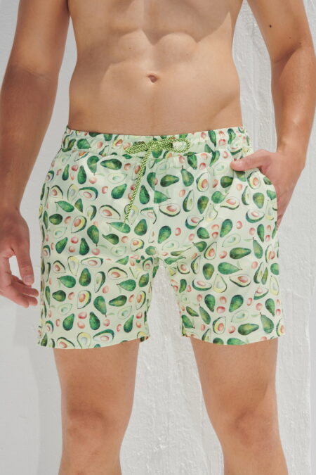 P/COC Μαγιό με Σχέδιο Αβοκάντο
