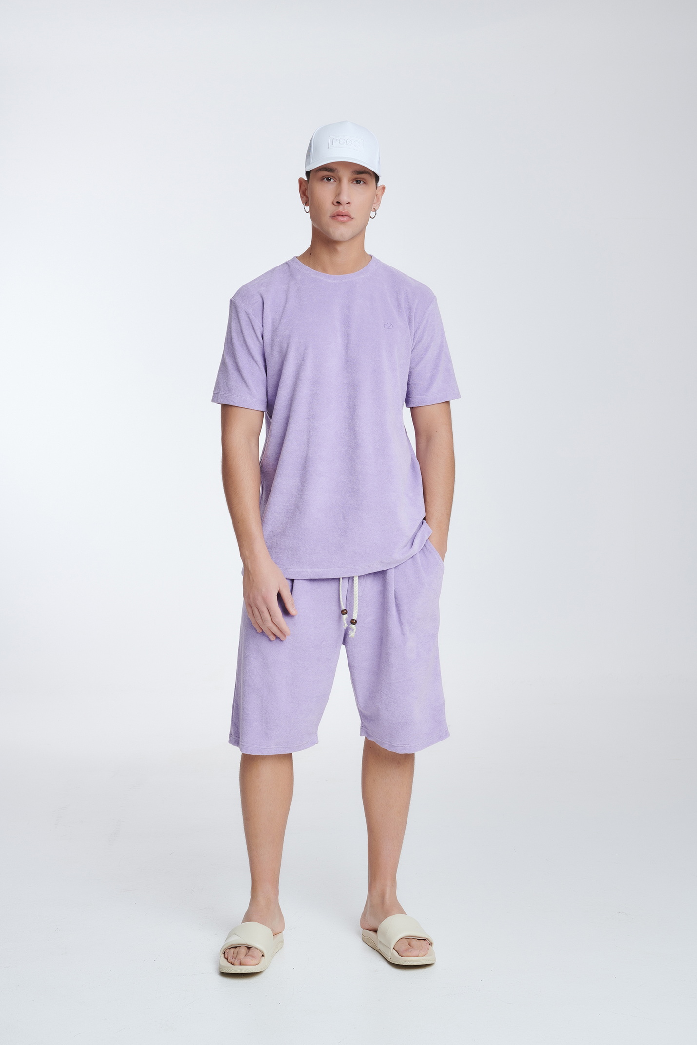 Πετσετέ Βερμούδα με Τσέπες