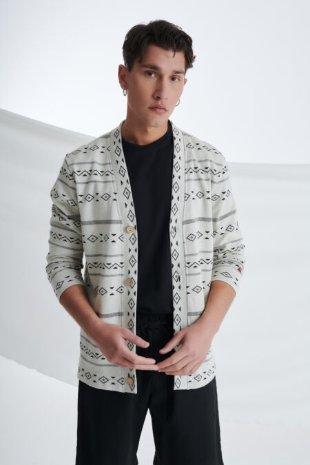 Ζακάρ Ζακέτα με Μακρύ Μανίκι