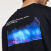 Βαμβακερό T-Shirt με Τύπωμα Aurora στην Πλάτη