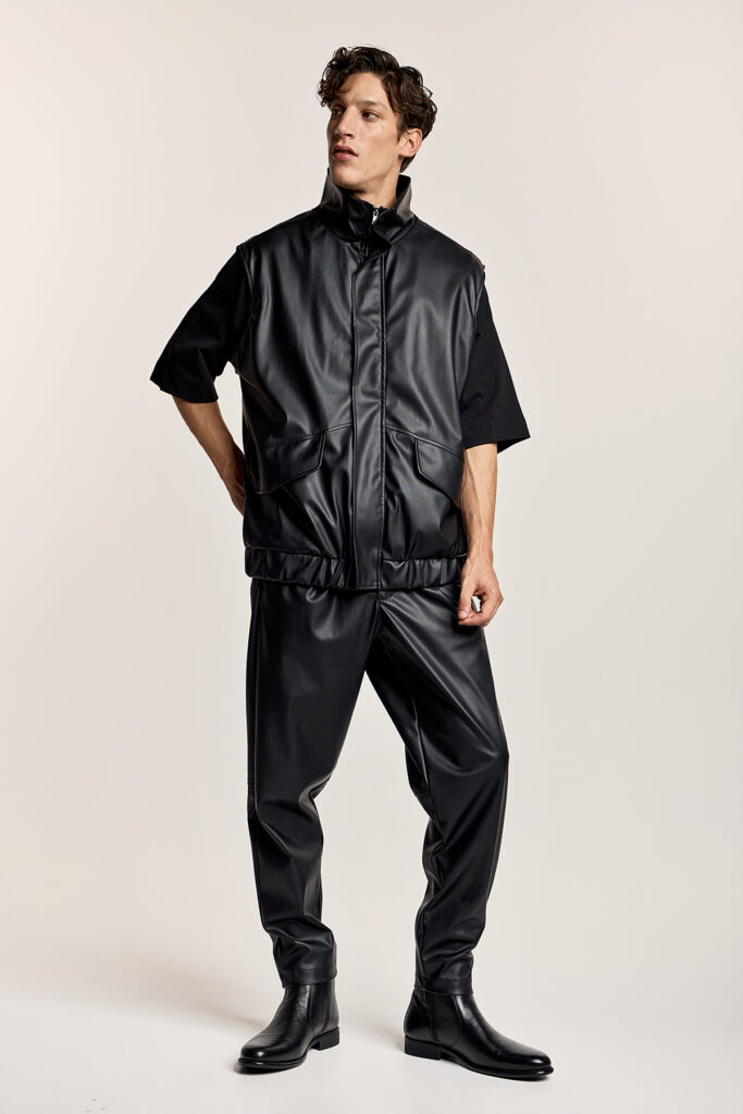 Eco Leather Αμάνικο