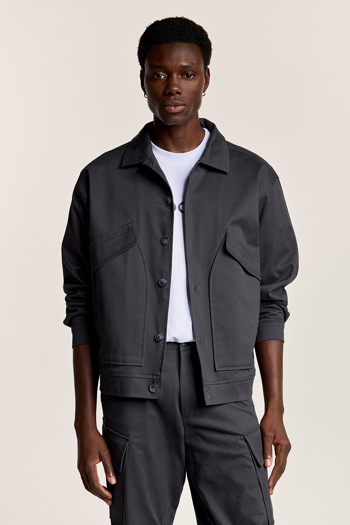 Μπουφάν-Jacket Καμπαρντίνα