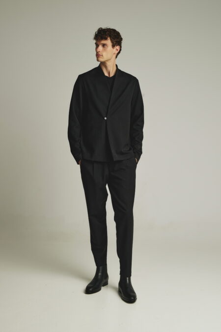 Ζακέτα-Σακάκι με Ιδιαίτερο Γιακά