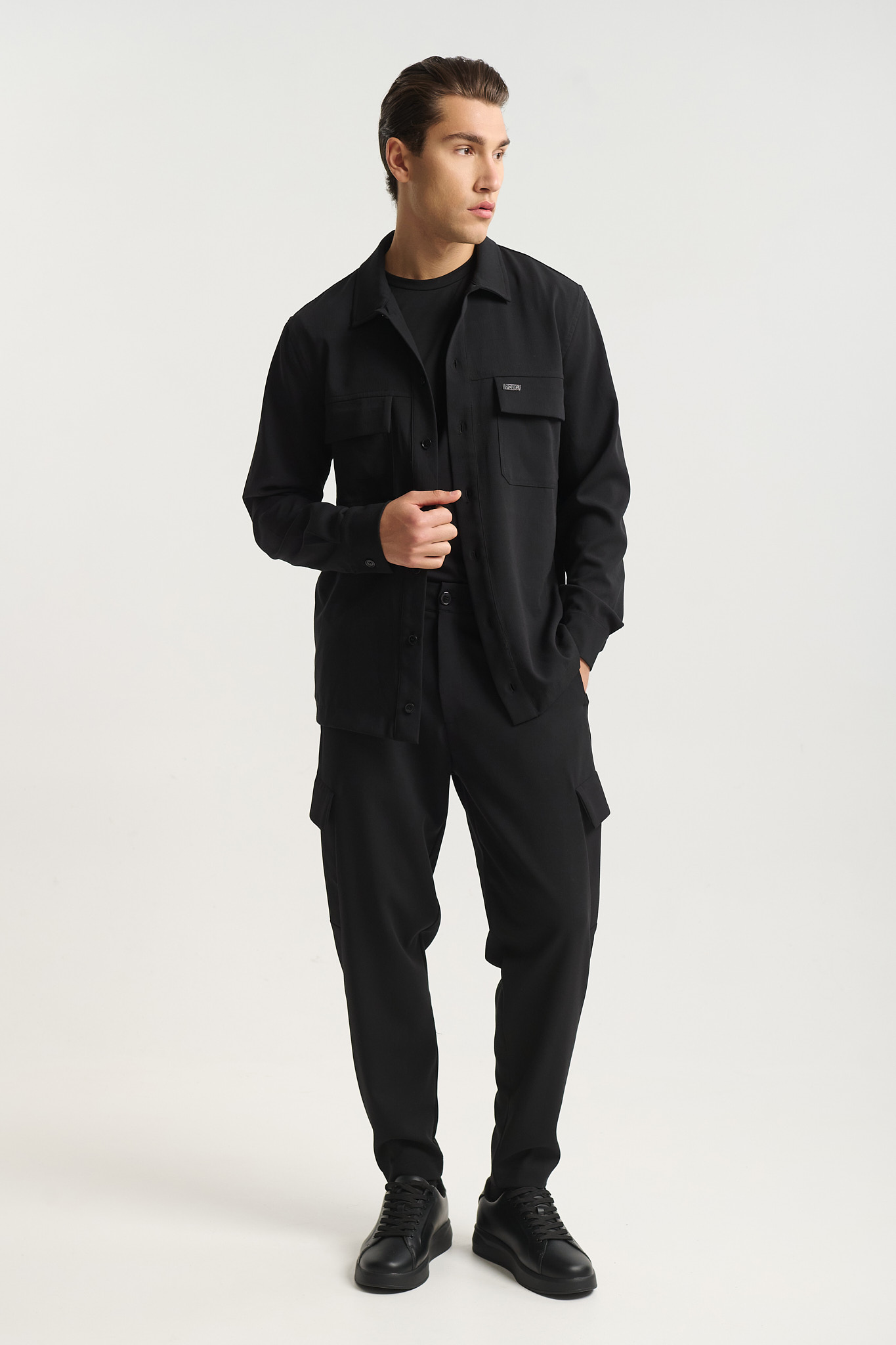 Πουκάμισο με Τσέπες με Καπάκι