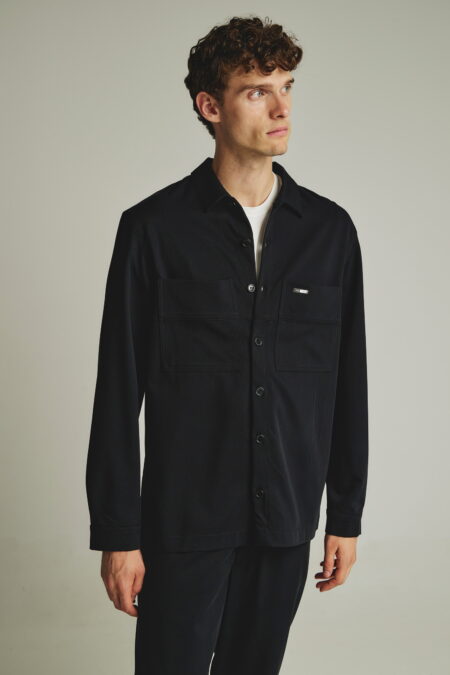 Denim Πουκάμισο με Μεγάλες Τσέπες