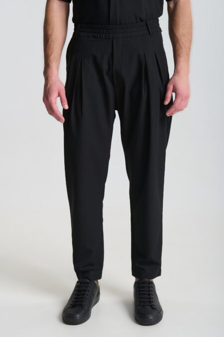 Παντελόνι με Πιέτες & Ελαστική Μέση