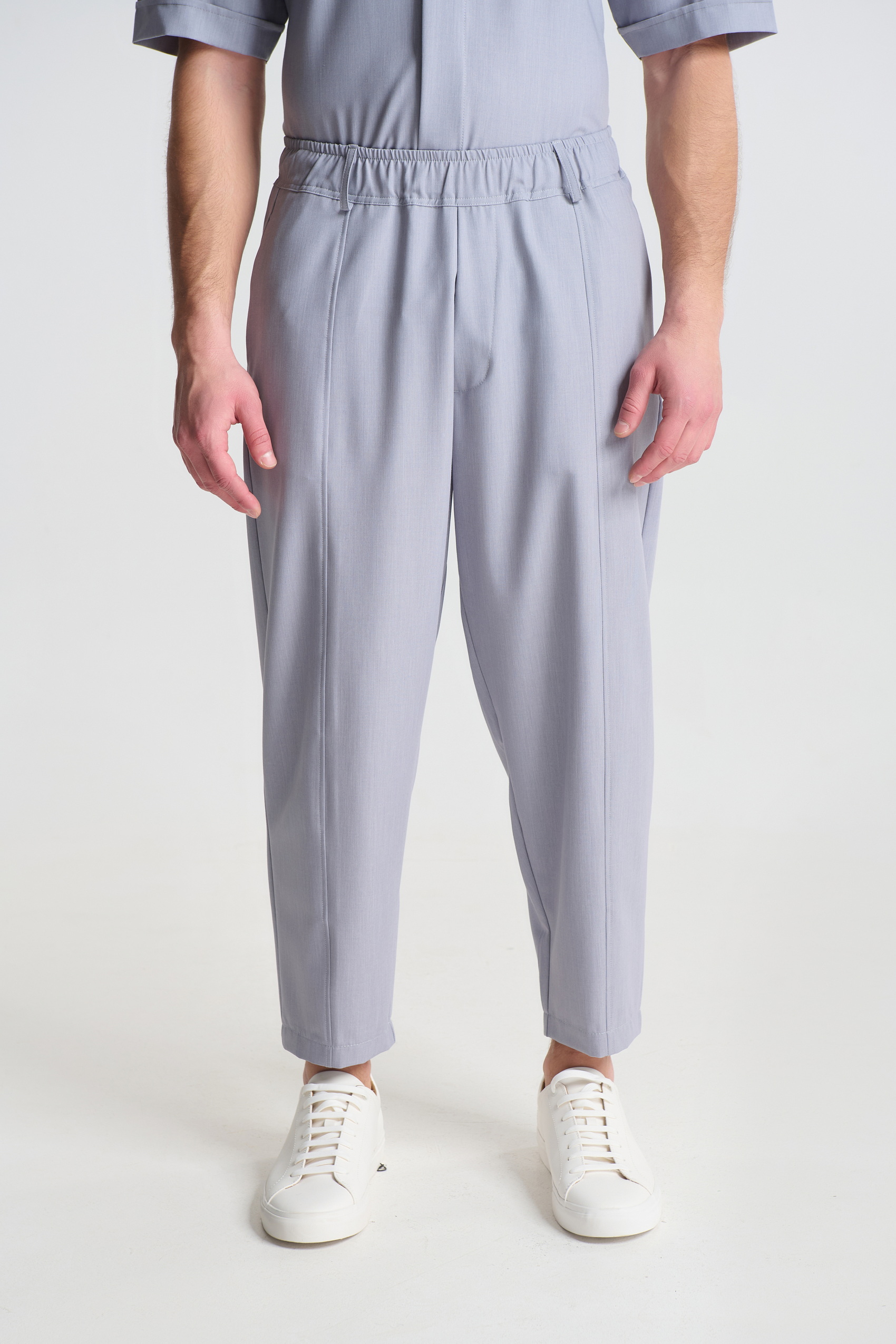 Παντελόνι με Λάτιχο στην Μέση και Ραφή Μπροστά