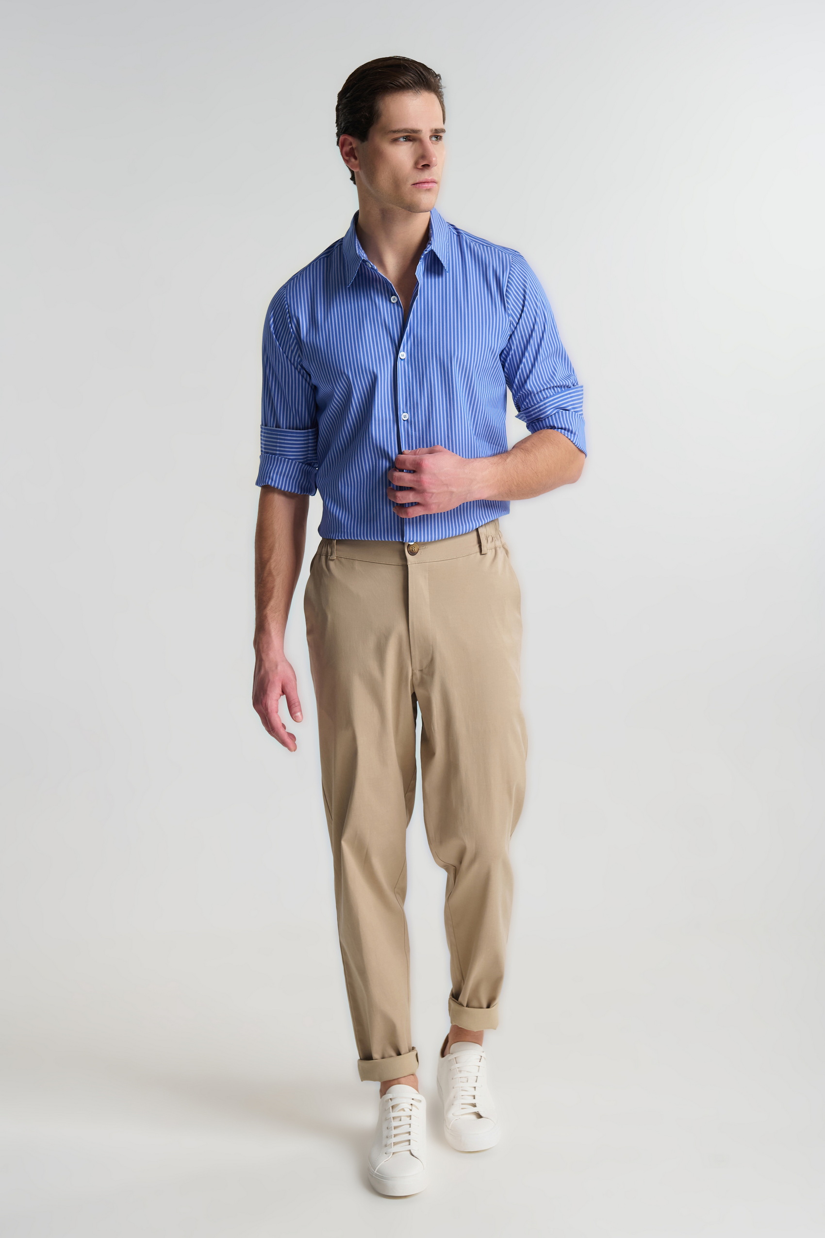 Άπετο Παντελόνι με Λάστιχο στο Πλάι