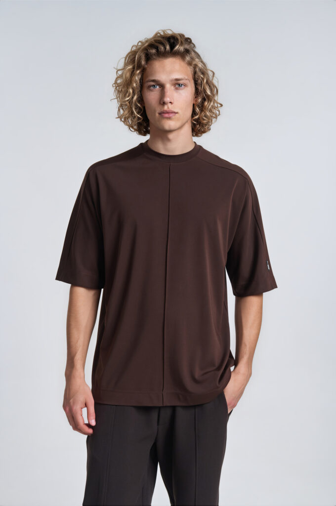 Ανδρικό  T-shirt με Κεντρική Ραφή