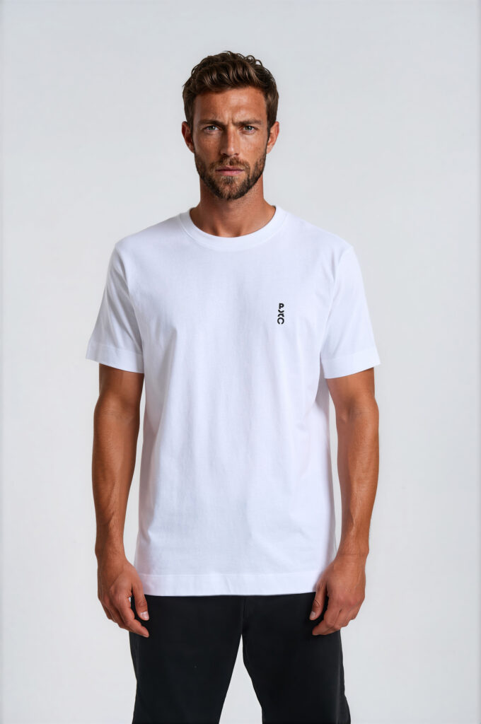 Ανδρικό T-shirt με Τύπωμα Σβησμένο Κείμενο