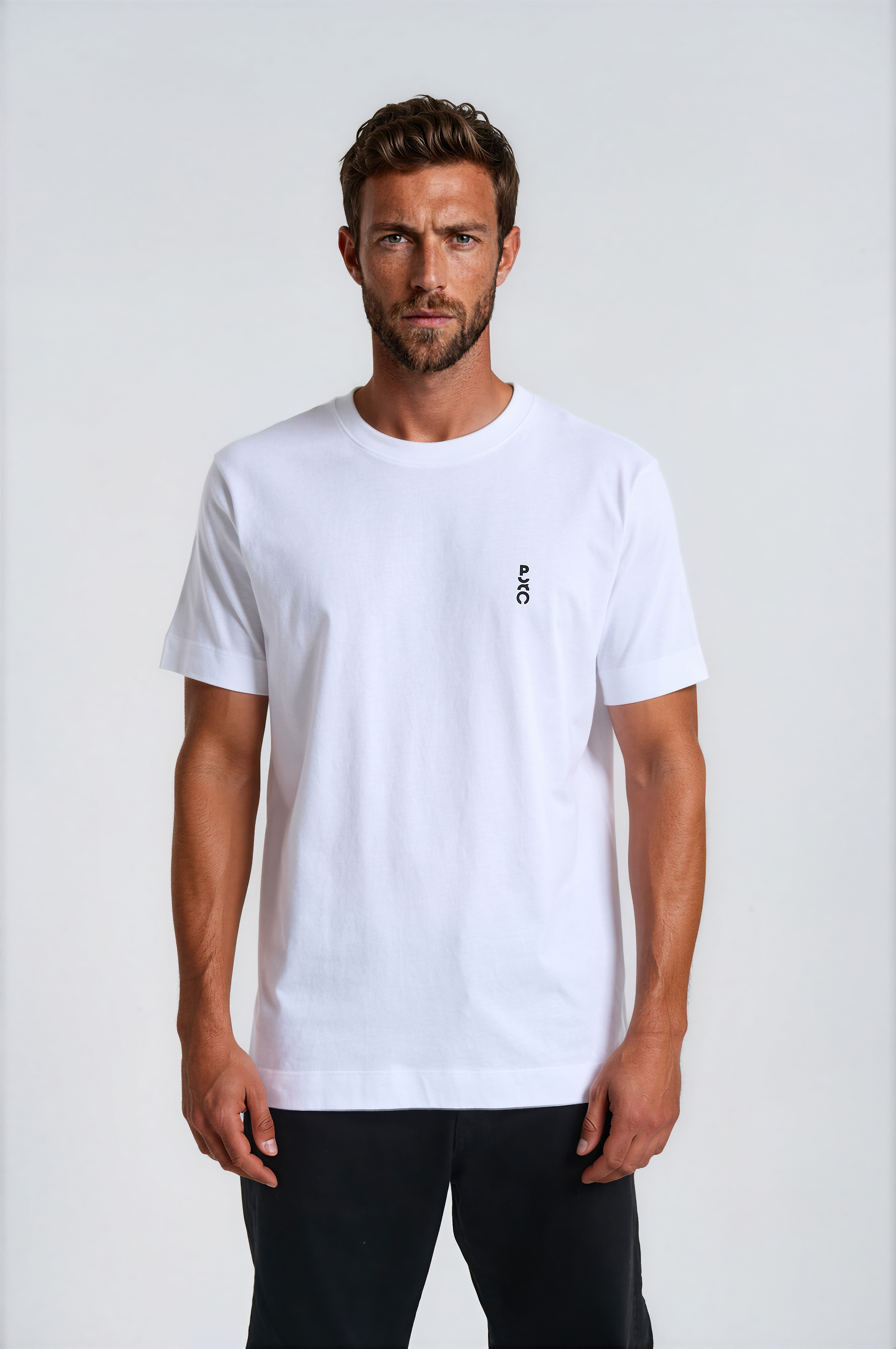 Ανδρικό T-shirt με Τύπωμα Σβησμένο Κείμενο