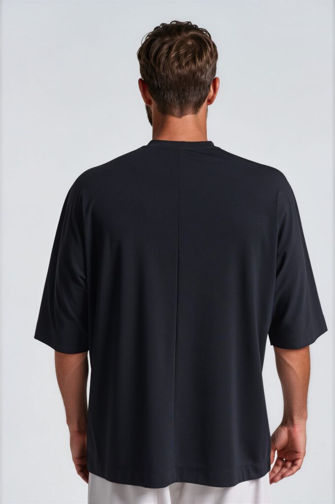 Ανδρικό  T-shirt με Κεντρική Ραφή